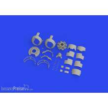 Eduard Accessories 648825 - 1:48 F4F-3 engine mid PRINT 1/48 EDUARD