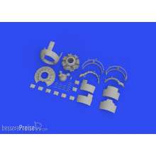 Eduard Accessories 648828 - 1:48 F4F-4 engine PRINT 1/48 EDUARD