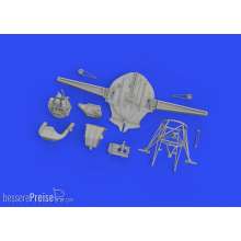 Eduard Accessories 648829 - 1:48 F4F-4 wheel bay PRINT 1/48 EDUARD