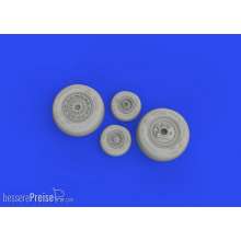 Eduard Accessories 648882 - 1:48 F-4E wheels 1/48 MENG