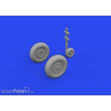 Eduard Accessories 648914 - 1:48 Bf 109K-4 wheels 1/48 EDUARD