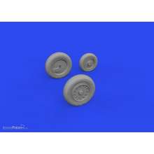 Eduard Accessories 648934 - 1:48 J-35 Draken wheels Type 1 1/48 HASEGAWA