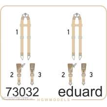 Eduard Accessories 73032 - 1:72 Seatbelts Luftwaffe WWII bombers SUPERFA