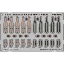 Eduard Accessories 73035 - Seatbelts USAAF WWII STEEL in 1:72