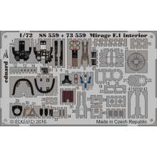 Eduard Accessories 73559 - Mirage F.1 for Special Hobby in 1:72