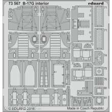 Eduard Accessories 73567 - B-17G cockpit interior for Airfix in 1:72