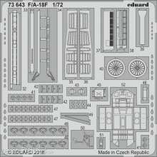 Eduard Accessories 73643 - F/A-18F for Academy in 1:72