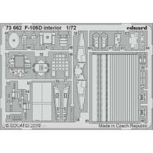 Eduard Accessories 73662 - F-105D interior for Trumpeter in 1:72