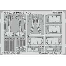 Eduard Accessories 73669 - Bf 109G-6 for Tamiya in 1:72