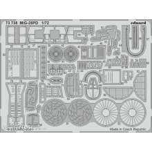 Eduard Accessories 73738 - MiG-25PD 1/72 for ICM in 1:72