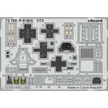 Eduard Accessories 73765 - 1:72 P-51B/C for ARMA HOBBY