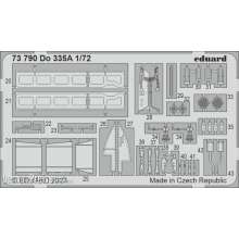 Eduard Accessories 73790 - 1:72 Do 335A for HOBBY 2000 / DRAGON