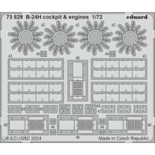 Eduard Accessories 73829 - B-24H cockpit & engines 1/72