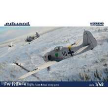 Eduard Plastic Kits 84117 - 1:48 Fw 190A-4 w/ engine flaps & 2-gun wings 1/48 Weekend edition