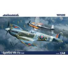 Eduard Plastic Kits 84186 - 1:48 Spitfire Mk.Vb mid, Weekend edition