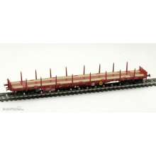 Albert Modell 399003 - Rungenwagen Rs red A-ÖBB VI