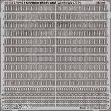 Eduard Accessories 99057 - 1:350 WWII German doors and windows