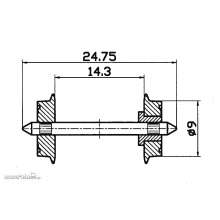 Roco 40194 - DC-NEM-Normradsatz