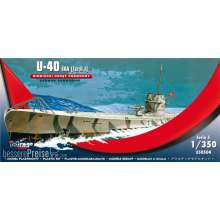 Mirage Hobby 350504 - U-40 IXA (Turm i) German Submarine in 1:350