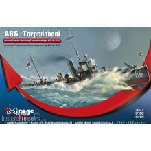 Mirage Hobby 350505 - A 86 German Torpedoboat A/III Class in 1:350