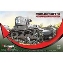 Mirage Hobby 355010 - Vickers Armstrong 6ton mk F/B Light tank in 1:35