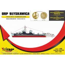 Mirage Hobby 400001 - ORP Blyskawica 1943/2012 Camouflage in 1:400