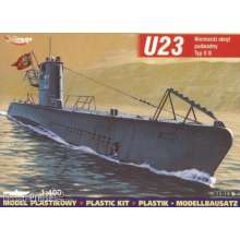 Mirage Hobby 40024 - Deutsches U-Boot U 23 Typ IIB in 1:400