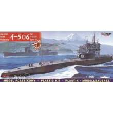 Mirage Hobby 40046 - Japanisches U-Boot I-506 - IX D1 in 1:400