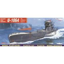 Mirage Hobby 40415 - Deutsches U-Boot U 1064 Typ VII C/41 Turm 4 in 1:400