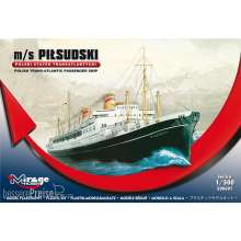 Mirage Hobby 500601 - Pol. Trans-Atlantic Pas. Ship Pilsudski in 1:500