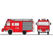 Loewe 4054 - Magirus Deutz Zeta 90 M 5 - LF 8, FW Remscheid / HO