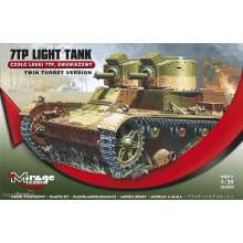 Mirage Hobby 355002 - 7TP Light Tank Twin Turret Version in 1:35