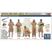 Mirage Hobby 720007 - 1:72 BRITISH TANK CREW, AFRICA 1941 Tankmen from 8th Regiment Royal Irish Hussars British 7th Armored Division „Desert Rats”