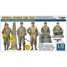 Mirage Hobby 720014 - WW2 IMPERIAL JAPANESE TANK CREW + one Imperial Naval Landing Force Food Supplier