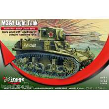 Mirage Hobby 726074 - M3A1 Light Tank Kuibishev Sov. Union in 1:72