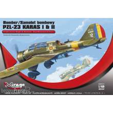 Mirage Hobby 481304 - Bomber PZL-23 KARAS I & II in 1:48