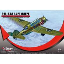 Mirage Hobby 481311 - PZL.43A Luftwaffe Germ.Vers. MIELEC 1940 in 1:48