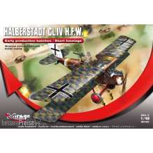 Mirage Hobby 481402 - Halberstadt CL.IV H.F.W.(Early productio production batches/Short fuselage in 1:48