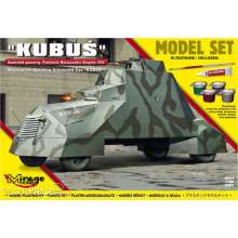 Mirage Hobby 835091 - Kubus(Warsaw44 Uprising Armoured Car) Model Set in 1:35