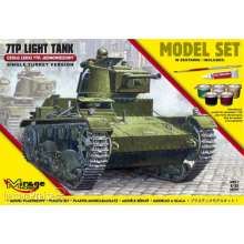 Mirage Hobby 835092 - 7TP Light Tank ´Single Turret´(Model Set in 1:35