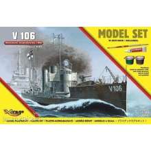 Mirage Hobby 840064 - V 106 German WWI Torpedo Ship(Model Set in 1:400