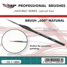 Mirage Hobby 100003 - MIRAGE BRUSH NATURAL SIZE 000