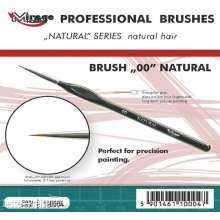 Mirage Hobby 100004 - MIRAGE BRUSH NATURAL SIZE 00