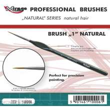 Mirage Hobby 100006 - MIRAGE BRUSH NATURAL SIZE 1