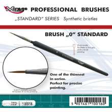 Mirage Hobby 100016 - MIRAGE BRUSH STANDARD SIZE 0