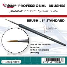 Mirage Hobby 100017 - MIRAGE BRUSH STANDARD SIZE 1