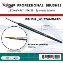 Mirage Hobby 100020 - MIRAGE BRUSH STANDARD SIZE 4