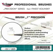 Mirage Hobby 100025 - MIRAGE BRUSH PRECISION KOLINSKY SIZE 1