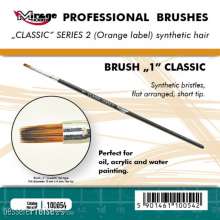 Mirage Hobby 100054 - MIRAGE BRUSH FLAT HIGH QUALITY CLASSIC SERIES 2 size 1