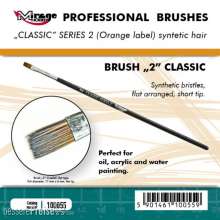 Mirage Hobby 100055 - MIRAGE BRUSH FLAT HIGH QUALITY CLASSIC SERIES 2 size 2